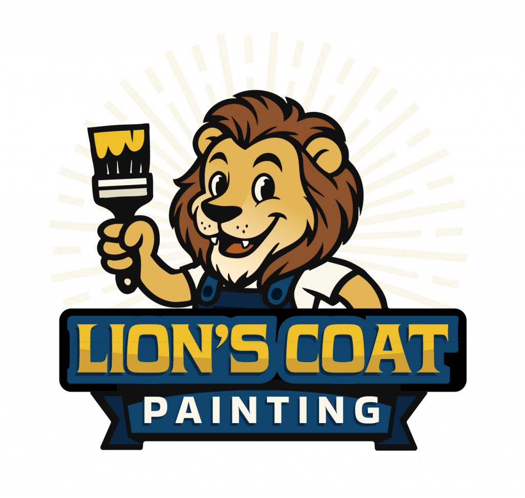 lions coat painting logo