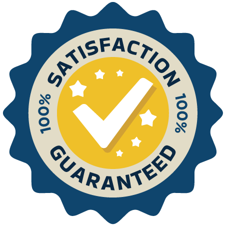 satisfaction guaranteed badge